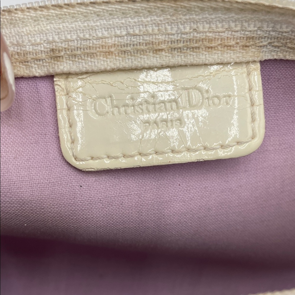 Dior Purple and Cream Cosmetic Case - Picture 10 of 12